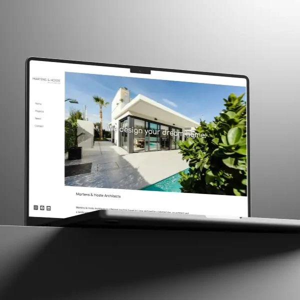 Site Web Studio Architecture Belgique