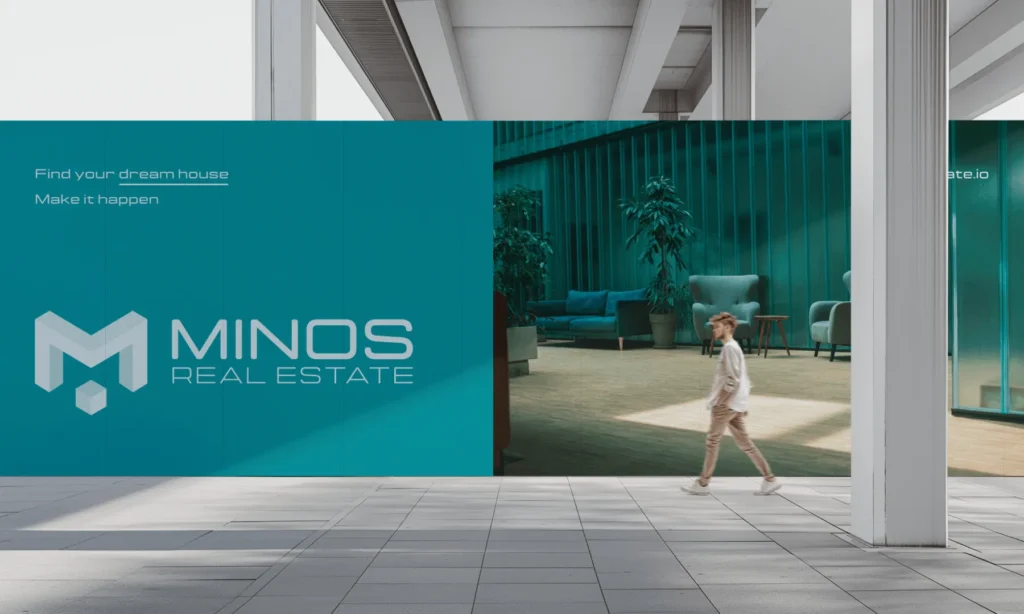Création de site web et identité visuelle pour agence immobilière