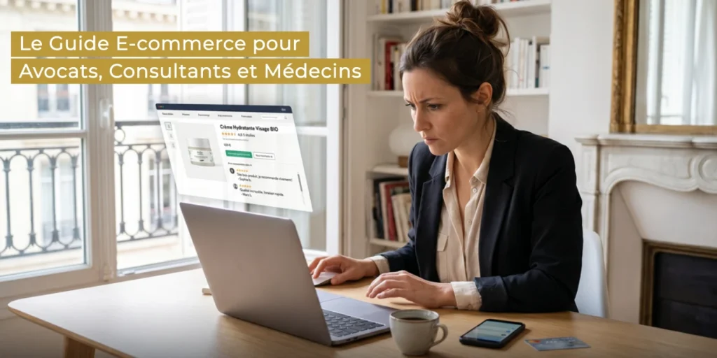 Le guide e-commerce pour avocats, consultants et médecins - Monark Solutions